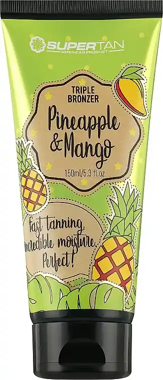 Pineapple & Mango Solarium Bronzer Cream - Bath and Body