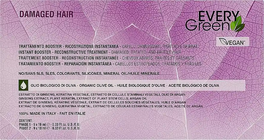 Booster for Damaged and Brittle Hair