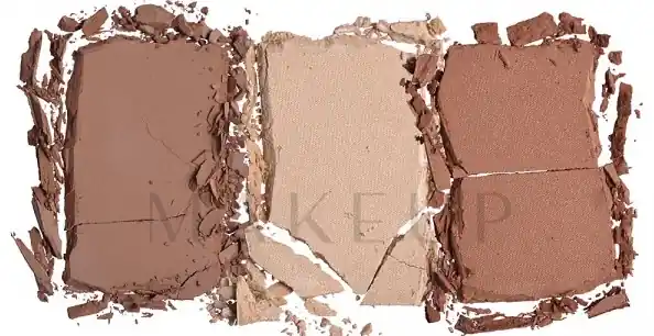 Wibo 3 3 Steps to Perfect Face Contour Palette - Makeup