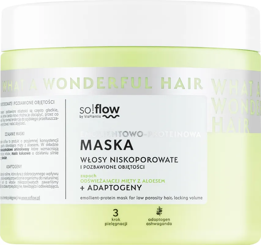 Mask for Low Porous Hair