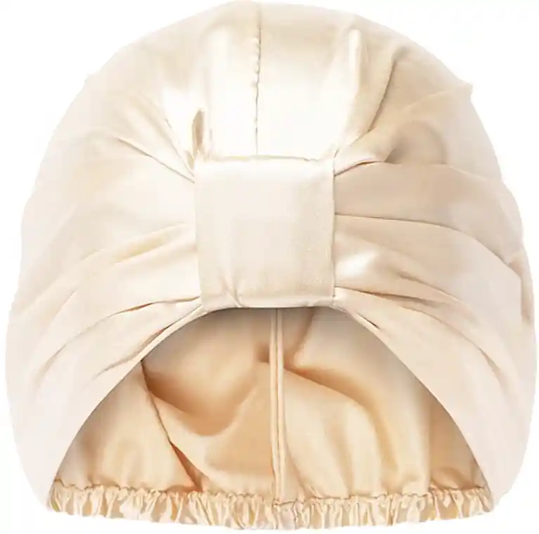Satin Hair Bonett, champagne - Accessories