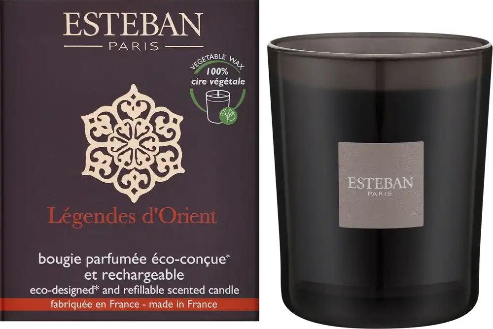 Esteban Legendes d'Orient Refillable Scented Candle - Bath and Body