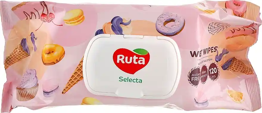 Wet Wipes, sweets, 120 pcs - Accessories