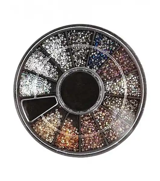 Rhinestones in Carousel Box - Nails