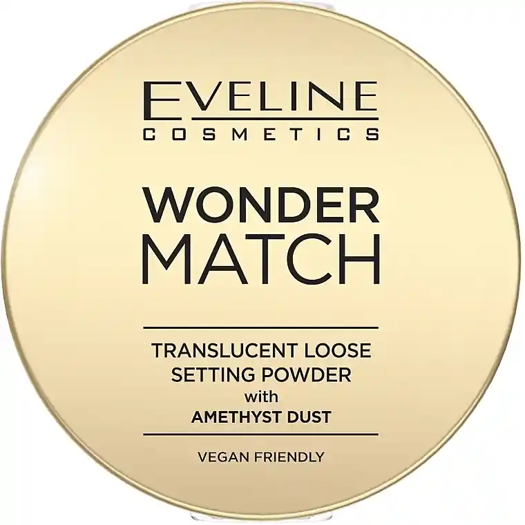 Eveline Wonder Match Translucent Loose Setting Powder With Amethyst Dust - Makeup