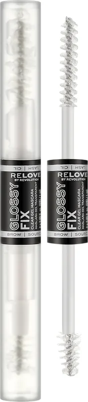 Relove By Revolution ReLove Glossy Fix Clear Brow Gel & Mascara - Makeup