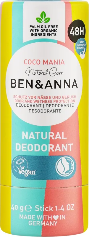 Coco Mania Soda Deodorant (cardboard) - Bath and Body