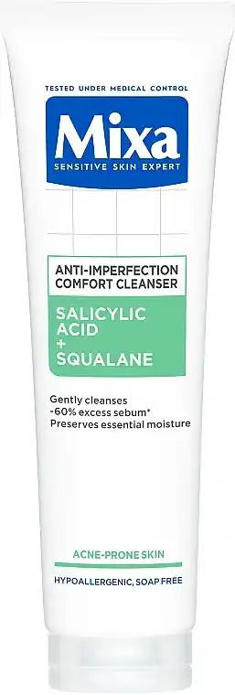 Anti-Imperfection Face Cleansing Gel with Salicylic Acid & Squalane