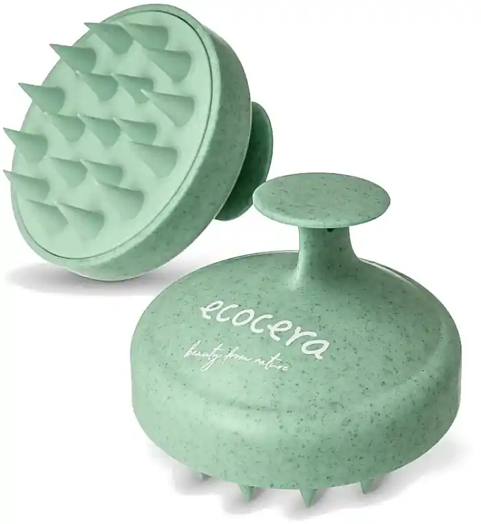 Scalp Massage Brush, green - Accessories