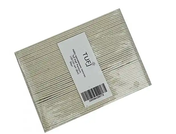 Disposable Nail File Set, 120/150 grit, white - Accessories