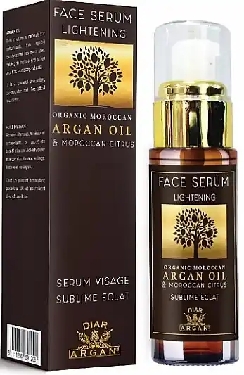 Argan Oil & Verbena Brightening Face Serum - Skin Care Products