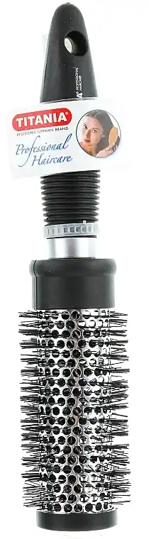 Hair Brush with Rubber Handle - Accessories