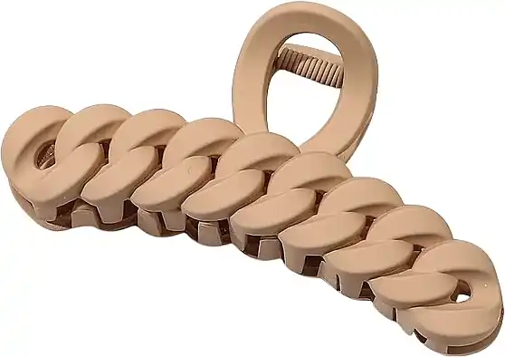Claw Clip, matte, 28052, beige - Accessories