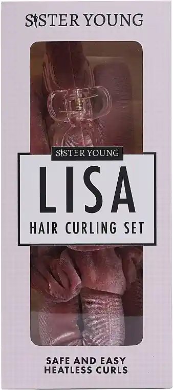 Hair Curling Set, pink - Accessories