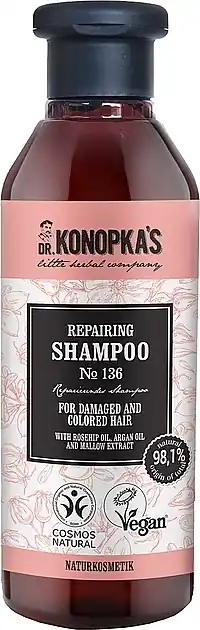 Restorative shampoo for damaged and colored hair