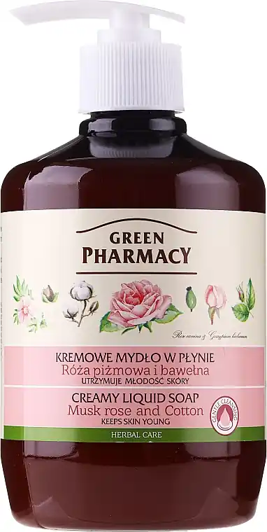 Liquid Soap "Musk Rose & Cotton" - Bath and Body