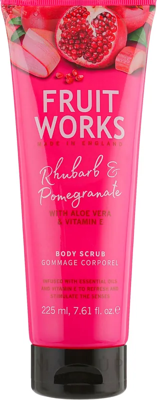 Body Scrub "Rhubarb & Pomegranate" - Bath and Body