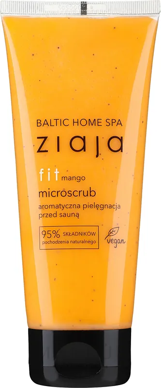 Before Sauna Microscrub "Mango" - Bath and Body