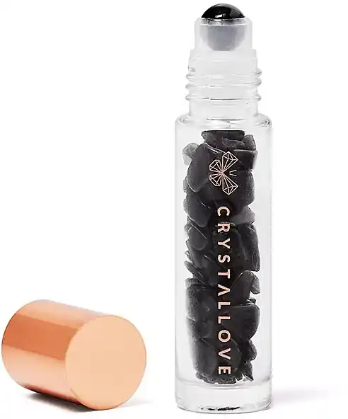 Bottle with Black Obsidian Crystals, 10 ml - Accessories