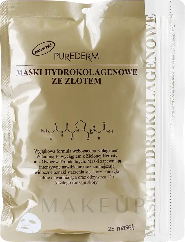 Face Sheet Mask 'Golden' - Skin Care Products