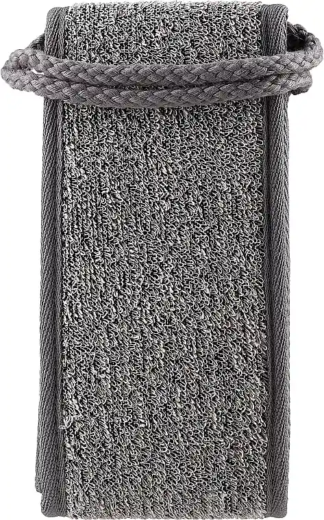 Double-Sided Bath Sponge, grey