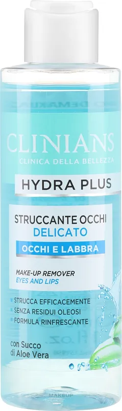 Clinians Hydra Plus Delicate Eye Make-up Remover Gel Aloe Vera