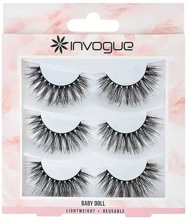Invogue Multipack Lashes Baby Doll - Makeup