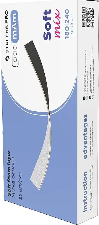 Disposable Abrasive Set180/240 grit, soft base, 25 pcs. - Accessories