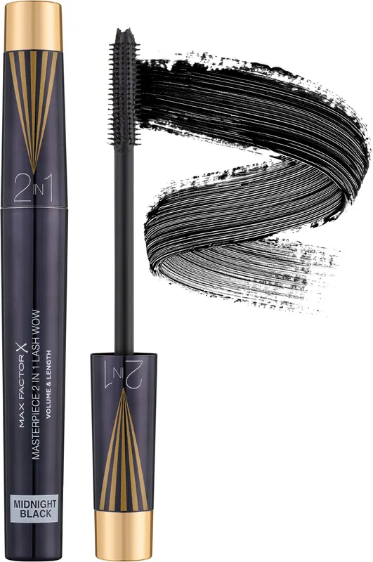 Max Factor Masterpiece 2 In 1 Lash WOW Volume & Length Mascara - Makeup