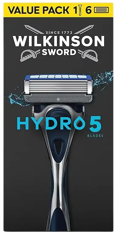 Razor with 6 Cartridges - Men