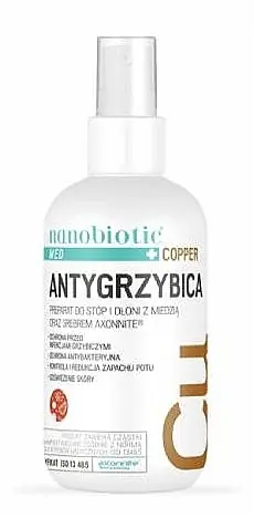 Cleansing Soothing Copper Spray with Antifungal Properties - Bath and Body