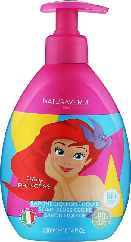 Disney Princesses: The Little Mermaid Liquid Soap for Kids - Bath and Body