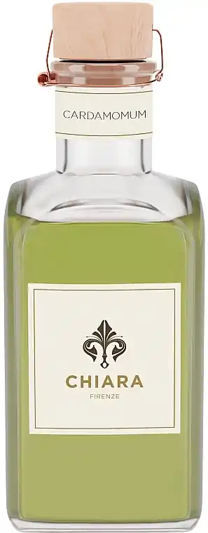 Aroma diffuser in a glass bottle with rattan sticks "Cardamomum" - Bath and Body