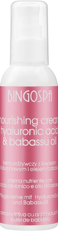 Nourishing Cream with Hyaluronic Acid - Skin Care Products