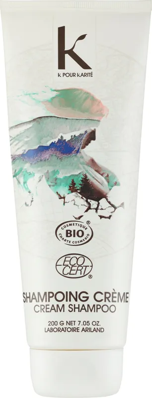 Hair Cream Shampoo with Clay & Shea Butter
