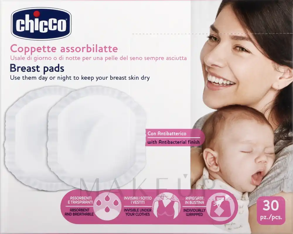 Breast Pads, 30 pcs. - Bath and Body