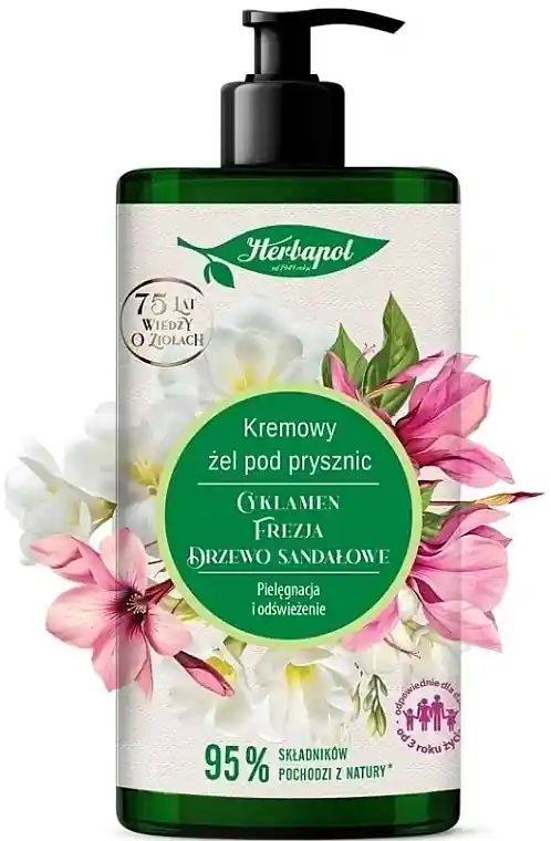 Cyclamen, Freesia, Sandalwood Cream Shower Gel - Bath and Body