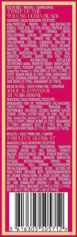 Bourjois (mascara/8ml + eye/pencil/1,2g + lip/gloss/3,5ml) - Makeup