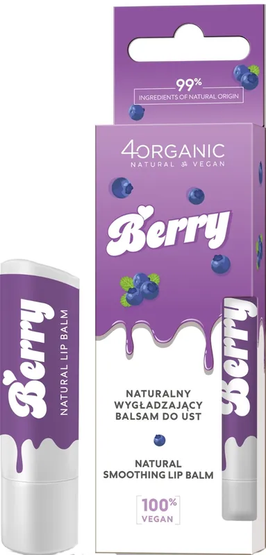 Smoothing Lip Balm 'Berry' - Skin Care Products