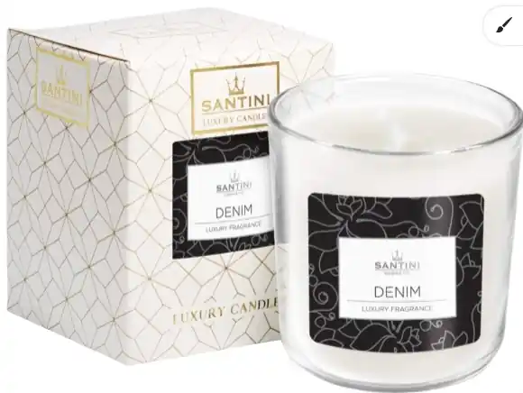 Denim Scented Candle - Bath and Body