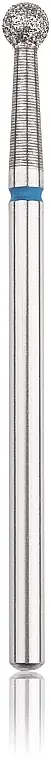 Diamond Nail File Drill Bit, ball, 3,1 mm, blue - Accessories