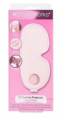 3D Sleep Mask with Eyelash Protection - Accessories
