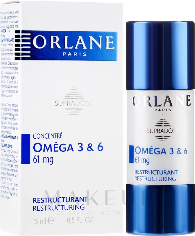 Omega 3 & 6 Restructuring Serum Concentrate - Skin Care Products