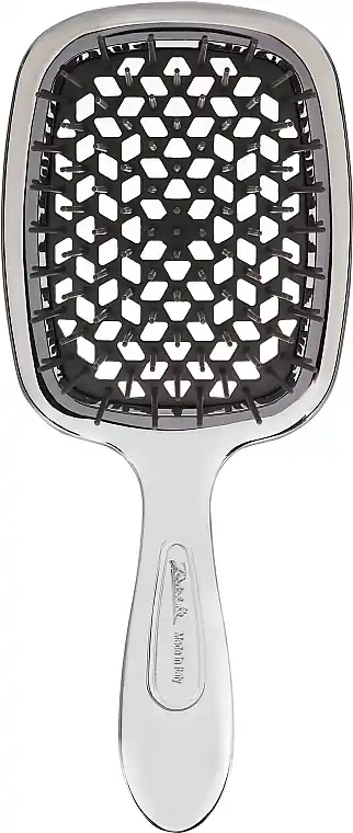 Silver-Black Hair Brush