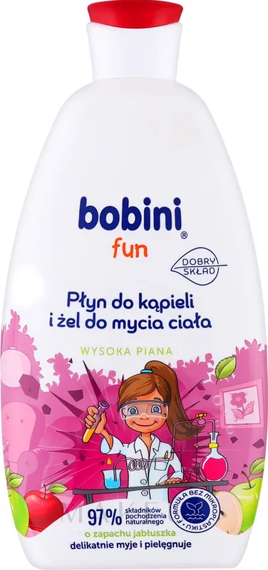 Bath Gel Foam with Apple Scent - Bath and Body