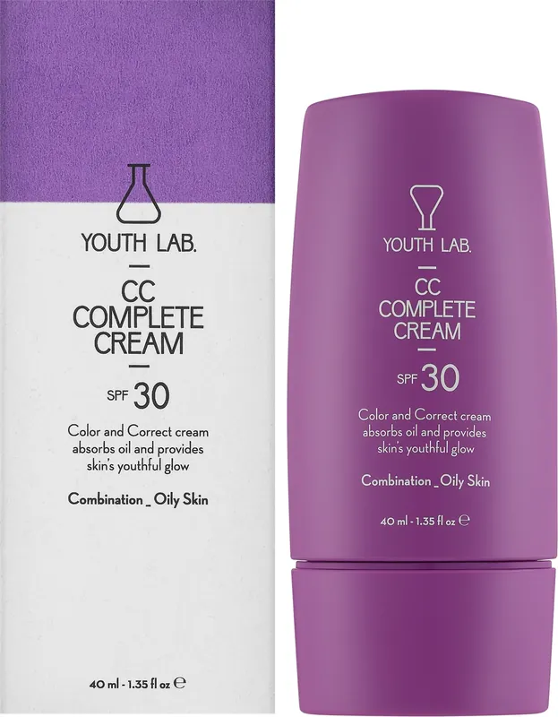 Youth Lab. CC Cream Combination Oily SPF30 - Makeup