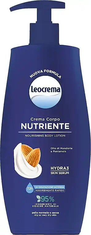 Almond Oil & Panthenol Body Lotion (pump) - Bath and Body