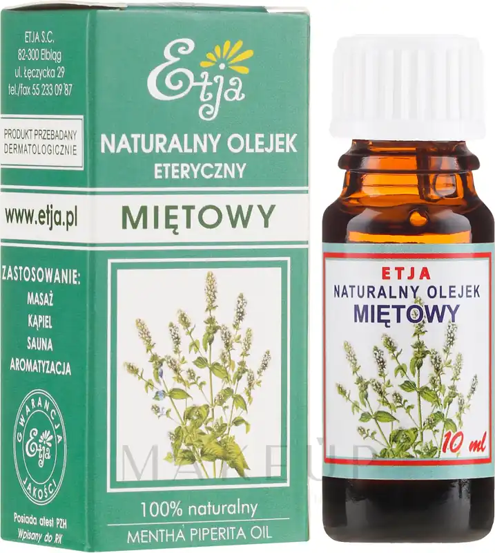 Mint Natural Essential Oil - Bath and Body