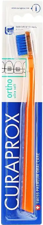 Toothbrush, orange-blue