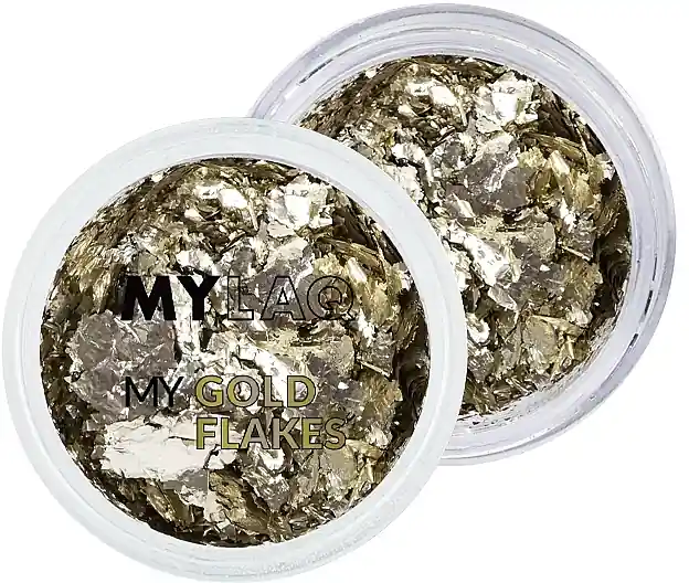 MylaQ My Gold Flakes - Makeup
